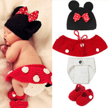 Handmade Knit Mickey Costume