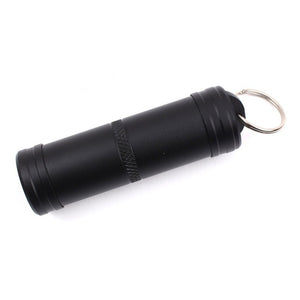 Survival Waterproof Pills Box Container Keychain