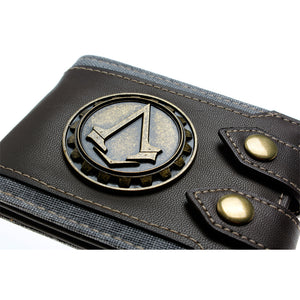 Juego Assassins Creed Men Wallet Vintage