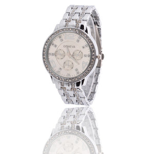 Women Geneva Ladies Quartz-Watch