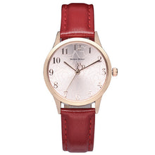 Luxury Leather Mickey Mouse  Ladies Watch