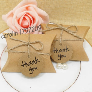 Candy Box with Thank You Tag