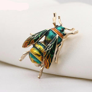 Cute Insect Bumble Bee Brooch for Kids Girls