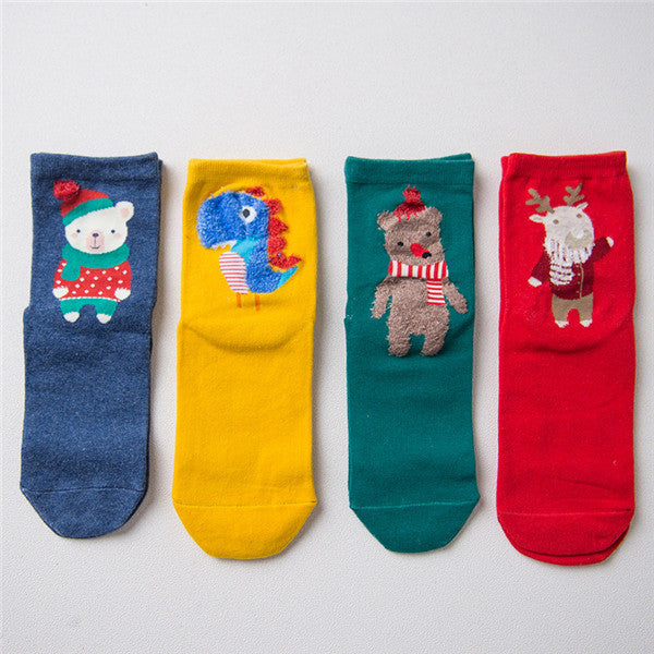 Animal Fuzzy Socks