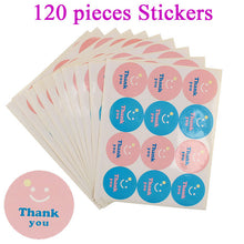 Thank You Stickers Label Cookie Treat Candy Envelope