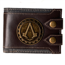 Juego Assassins Creed Men Wallet Vintage