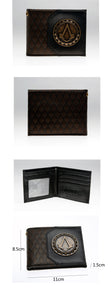 Juego Assassins Creed Men Wallet Vintage