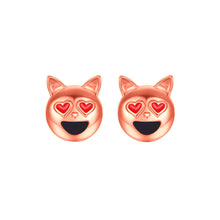 Dog Head Alloy Women Stud Earrings