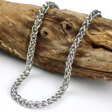 Men Stainless Steel Gold Cool Link Chain Necklace