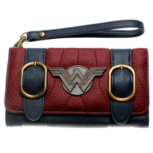 DC Comics Wonder Woman Fold Flap Wallet Vintage