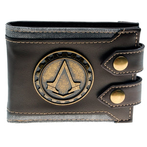 Juego Assassins Creed Men Wallet Vintage