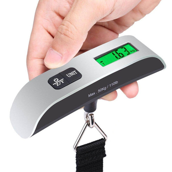 Digital Hand Held Luggage Scale Temperature Sensor