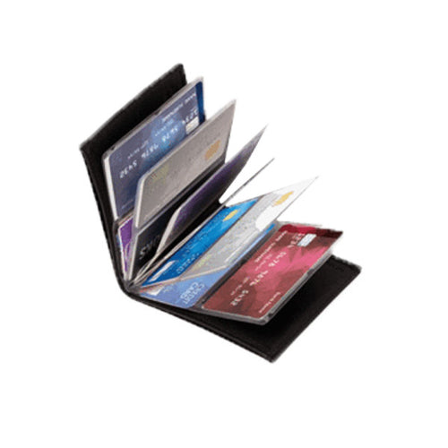 Wonder Wallet Slim RFID Block Leather 24 Cards